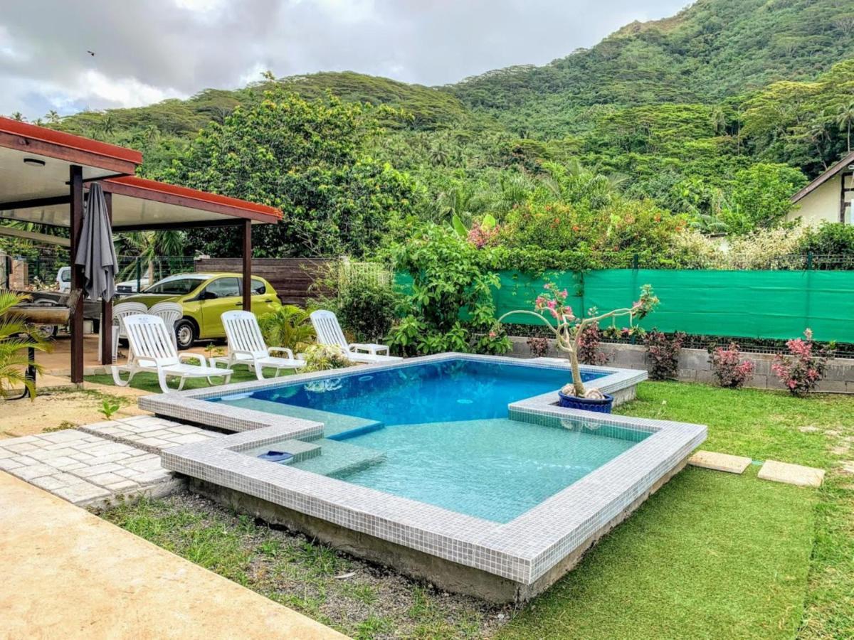 Moorea - Villa Maoe Pool Afareaitu Extérieur photo